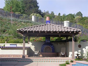 Outdoor Living Area, Solana Beach, CA